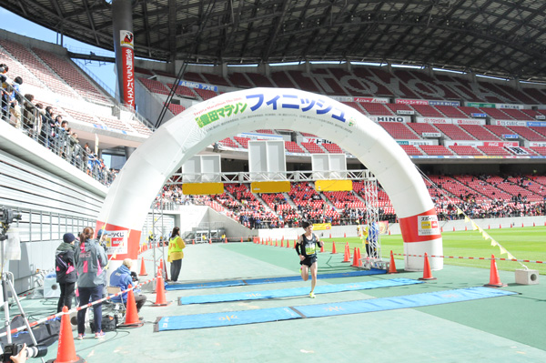 前回豊田マラソン大会の写真